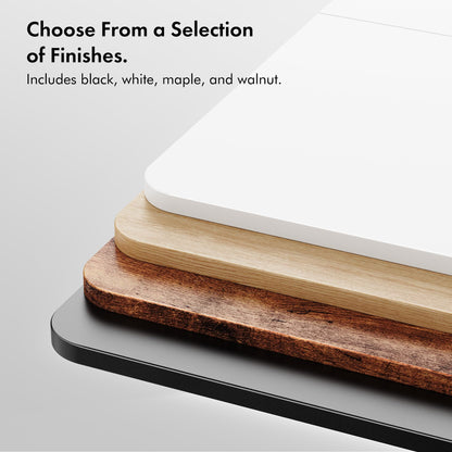 VonHaus Electric Standing Desk, Height Adjustable Sit Stand Desk w/Anti-Collision & Height Preset Technology, Cable Management & USB-C Charging, 100x60cm, Two Piece White Desktop & Frame